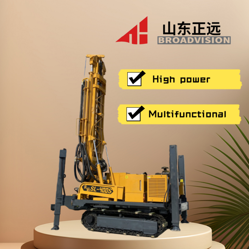 Well Working Machine A Crawler-type Water Well Drilling Machine With Wide Environmental ...