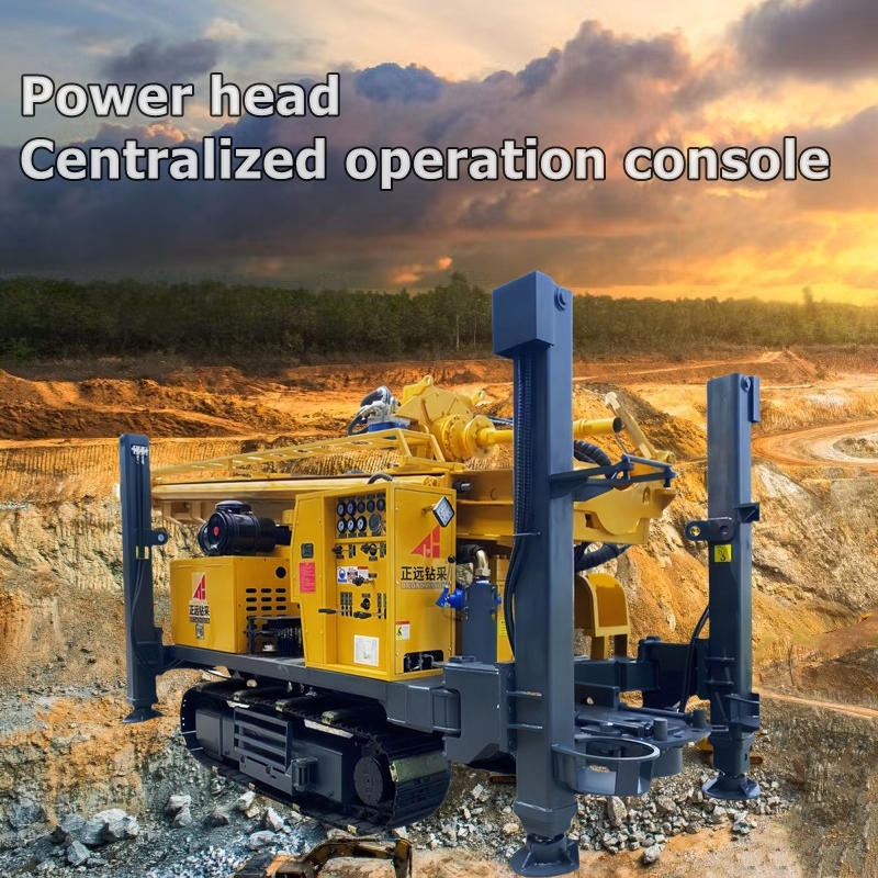 Energy Saving 10.6T Water Well Drilling Machine Stable And Powerful