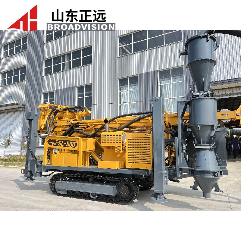 The FSL600 exploration drilling rig is highly efficient in breaking ...