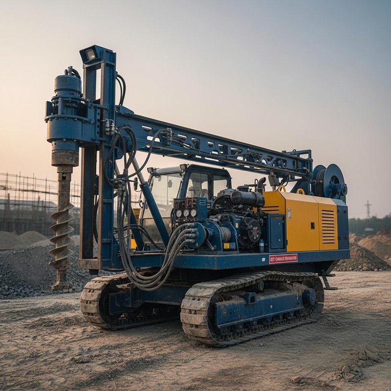 82T Crawler Water Well Drilling Rig Compact Dimensions 632x17x239m ...
