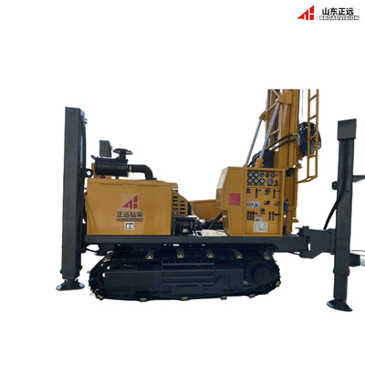 Affordable Drilling Rig Machine 400m Drilling Depth 16-55m3/Min Air Consumption