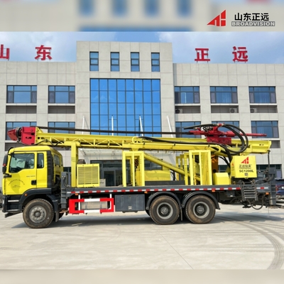 Hydraulic Bore Hole 1200m Truck-Mounted Water Well Drilling Rig Machine