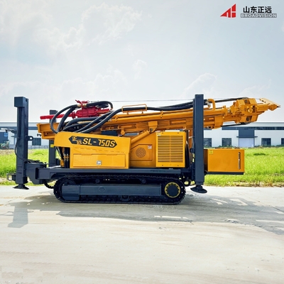 Full Hydraulic High Power 750m Depth SL750s Center Lifting Water Well Drilling Rigs Crawler Type Factory Price
