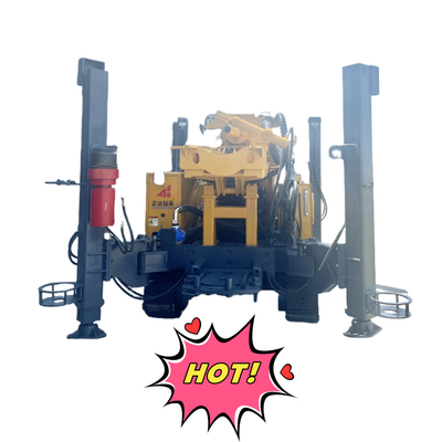 Hydraulic Crawler Type Rotary Drilling Equipment Convenient Operation