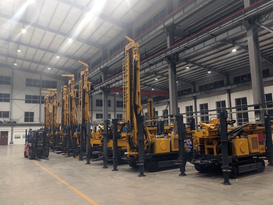 Multifunctional Crawler Water Well Drilling Rig Diesel Engine Water Well Drilling Machine