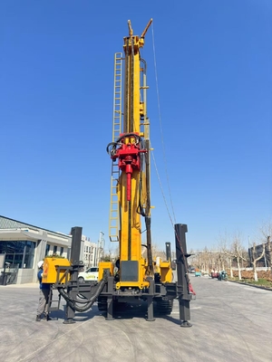 Rotary Crawler Water Well Drilling Rig with Max Rotary Torque of 30000/15000Nm Rotary Drilling Method