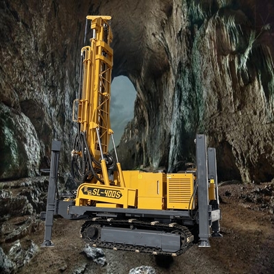Diesel Engine offers the perfect balance of convenience, performance and portability Truck Mounted Water Well Drilling Rig