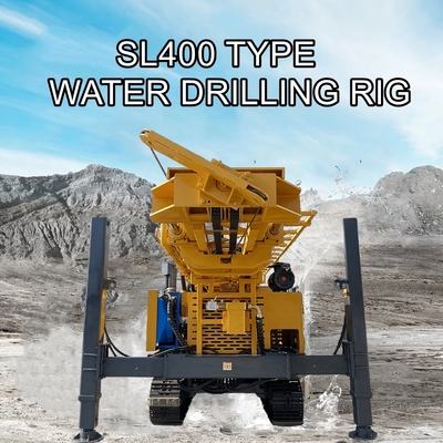 400Meters Crawler Water Well Drilling Rig 190KW Truck Mounted Borehole Drilling Machine