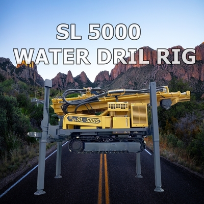 Stable Deep Rock Well Drilling Rig 500m High Precision Corrosion Resistant