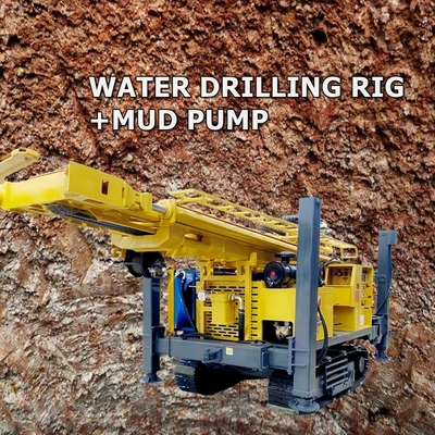110KW Hydraulic Water Well Drilling Machine Flexible Easy To Maintain