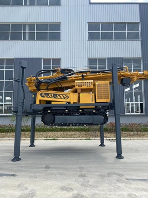 Hydraulic Mobile Water Well Drilling Rig Quick Setup Compact Transport