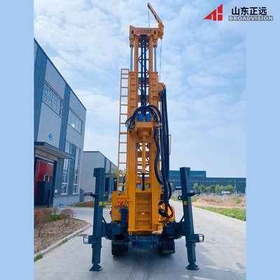 380V Mobile Borehole Drilling Machine Flexibility Customized For Agricultural