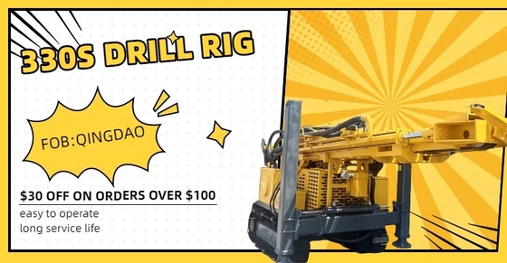 Customizable 140mm Diameter Pneumatic Water Well Drilling With 112mm Drilling Rods