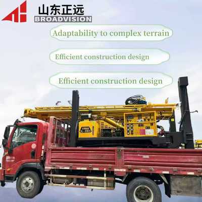Shandong Zhengyuan SL330S Track-type Drilling Rig with Dual-speed Rotation and High Torque