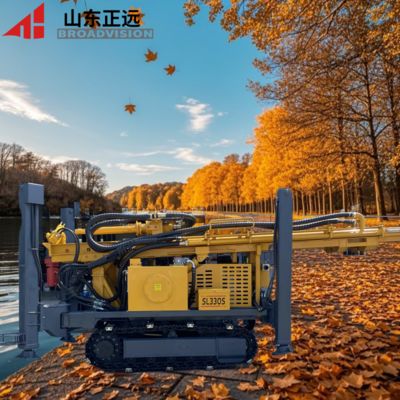 Factory direct delivery of 330 crawler-type water well drilling machine