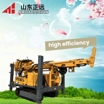 The FSL400 Exploration Drilling Rig Features High Efficiency, Multiple Functions And Low Overall Cost.