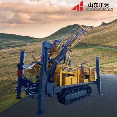 600-meter high cost-performance practical crawler water well drilling rig