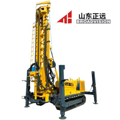 Track-type Water Well Drilling Rig For Deep-hole Operations Is Energy-efficient, Durable, Strong And Reliable. It Is Fully Hydraulic.