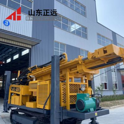 Track-type drilling rig can efficiently drill deep holes through complex strata with low noise and excellent durability.