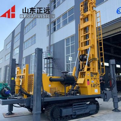 The Crawler-type Drilling Rig Is Suitable For Complex Geological Conditions With Low Consumption And High Toughness.