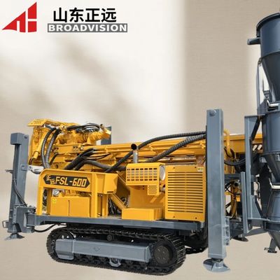Lifting Force 29T Crawler Water Well Drilling Rig with 132kw Host Power and Rotary Speed 45-65rpm