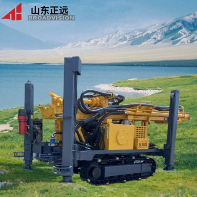 330-meter high-efficiency energy-saving professional crawler-type water well drilling machine