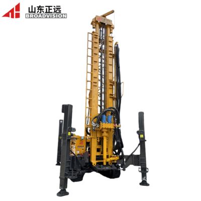 330-meter high-efficiency, flexible and easy-to-operate crawler-type water well drilling rig