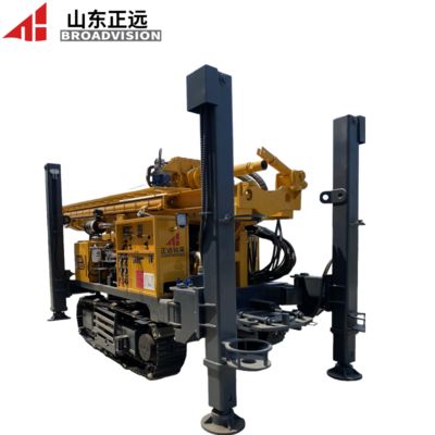 400-meter lightweight highly adaptable industrial-grade crawler-type water well drilling rig