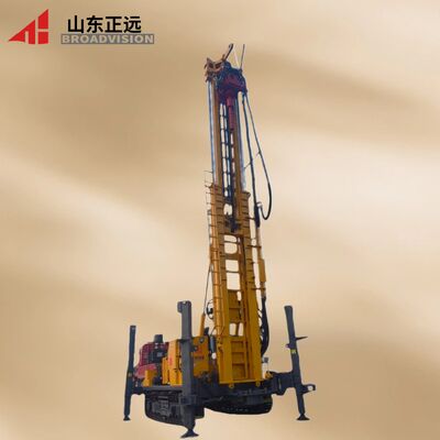 1000-meter multi-functional telescopic tower hydraulic-driven mobile water well drilling rig