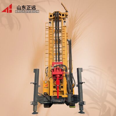 1000-meter high-efficiency telescopic tower hydraulic-driven mobile water well drilling rig