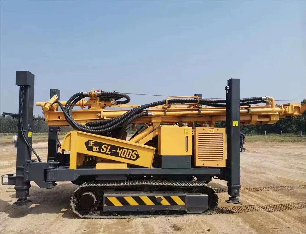 Powerful 22T Lifting Force Rotary Drilling Rig with Smooth and Precise Drilling Operations 0