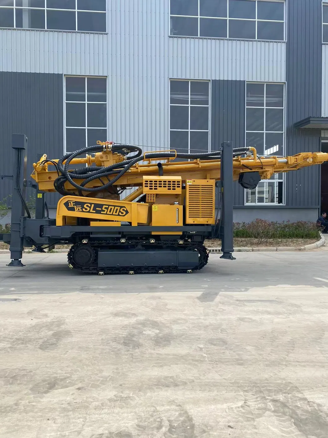 500m Max Drilling Depth Crawler mounted water drilling rig for drilling 1