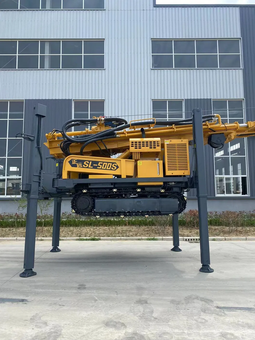 500m Max Drilling Depth Crawler mounted water drilling rig for drilling 2