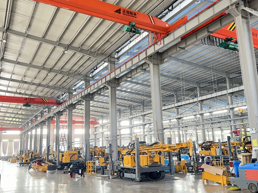 500m Max Drilling Depth Crawler mounted water drilling rig for drilling 6
