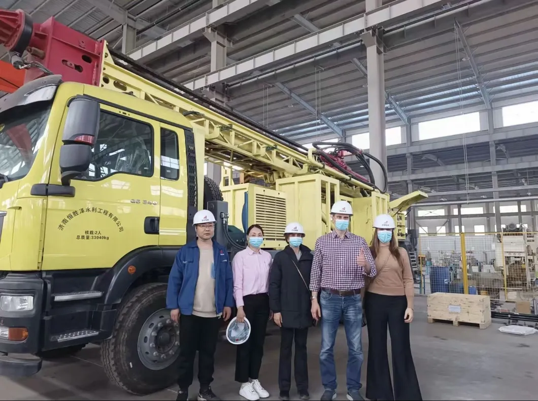 Reverse Circulation FSL500 RC Drilling Machine Hydraulic Reverse Circulation Drilling Rig Manufacturers 9