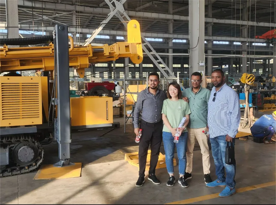 Reverse Circulation FSL500 RC Drilling Machine Hydraulic Reverse Circulation Drilling Rig Manufacturers 11