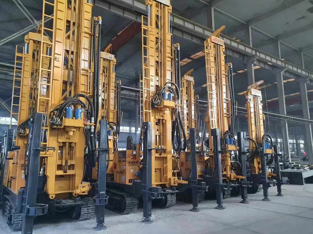 China 1300m Drill Rig for Water Well Mine Drilling Rig Diesel Engine Water Well Drill Rig Machine for Sale 13
