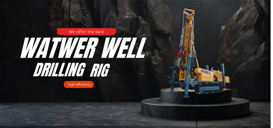 Full Hydraulic High Power 750m Depth SL750s Center Lifting Water Well Drilling Rigs Crawler Type Factory Price 1