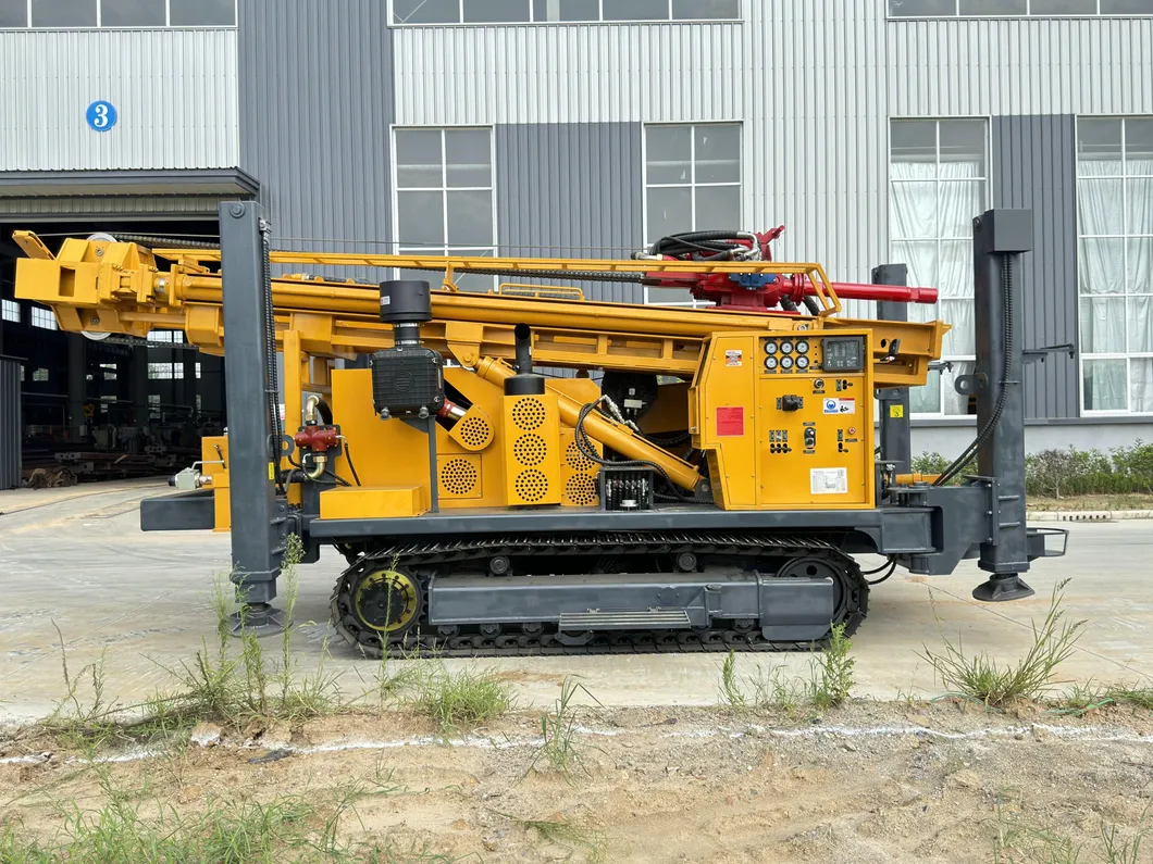 Full Hydraulic High Power 750m Depth SL750s Center Lifting Water Well Drilling Rigs Crawler Type Factory Price 2