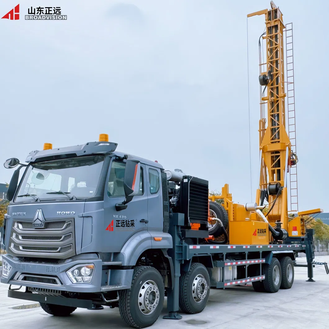 1000 Meter SC1000 Truck Mounted Water Well Rotary Drilling Rig Machine Factory Price for Sale 1