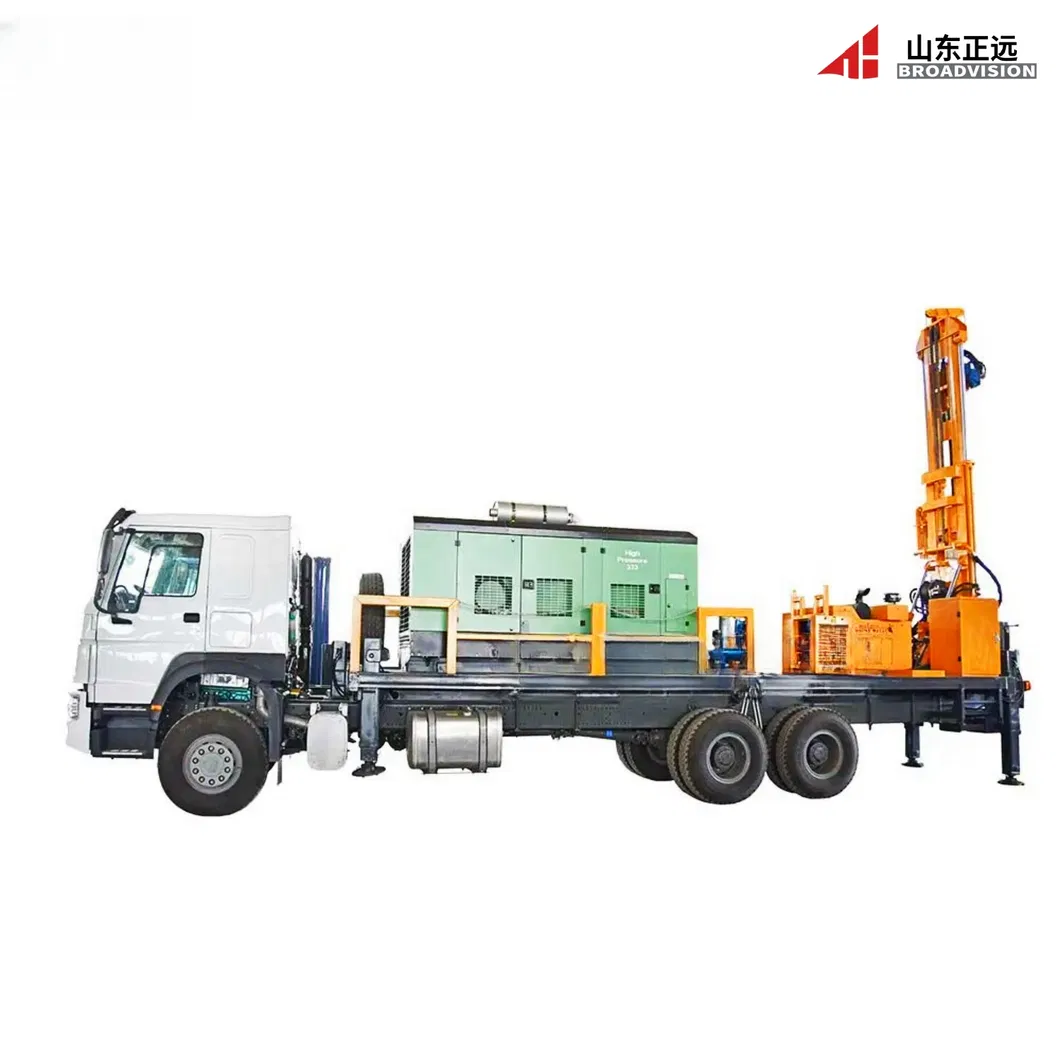 Factory Price 200m Depth Truck Mounted Borehole Drill Machine Rotary Drilling Equipment Water Well Drilling Rigs 1